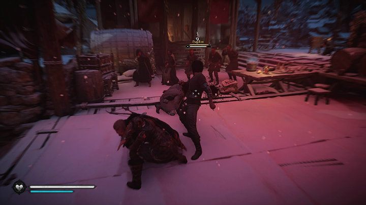 Hjorra w towarzystwie Ljufviny znajdziesz przed karczmą - Assassins Creed Valhalla: Syn Jorvik/This Son of Jorvik - solucja, opis przejścia - Assassins Creed Valhalla - poradnik do gry