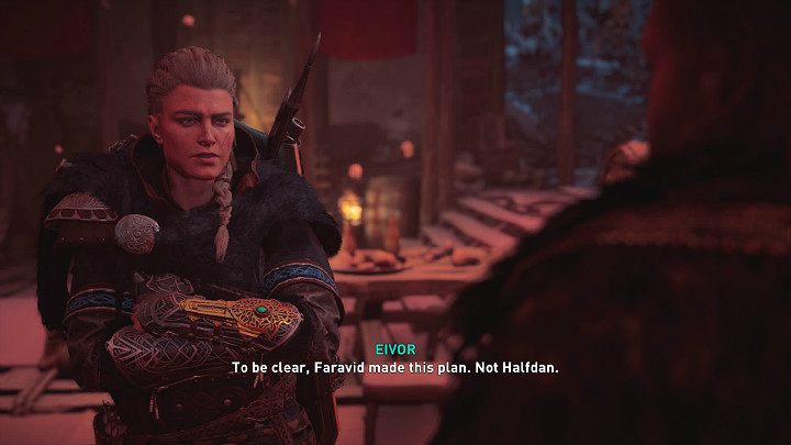 Po walce Eivor wyjaśni Hjorrowi i Ljufvinie co sprowadza go do Jorvik, a stary przyjaciel postanawia pomóc mu sfałszować dokument - Assassins Creed Valhalla: Syn Jorvik/This Son of Jorvik - solucja, opis przejścia - Assassins Creed Valhalla - poradnik do gry