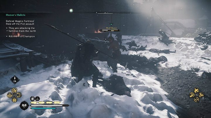 Wśród oddziałów nieprzyjaciela znajdzie się jeden mocniejszy przeciwnik - heros - Assassins Creed Valhalla: Honor i pycha/Honors Hubris - solucja, opis przejścia - Assassins Creed Valhalla - poradnik do gry