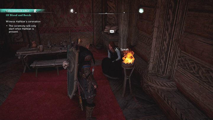 Udaj się do królewskiej siedziby w Jorvik, by uczestniczyć w ceremonii koronacji Halfdana na nowego króla - Assassins Creed Valhalla: Krew i powinność/Of Blood and Bonds - solucja - Assassins Creed Valhalla - poradnik do gry