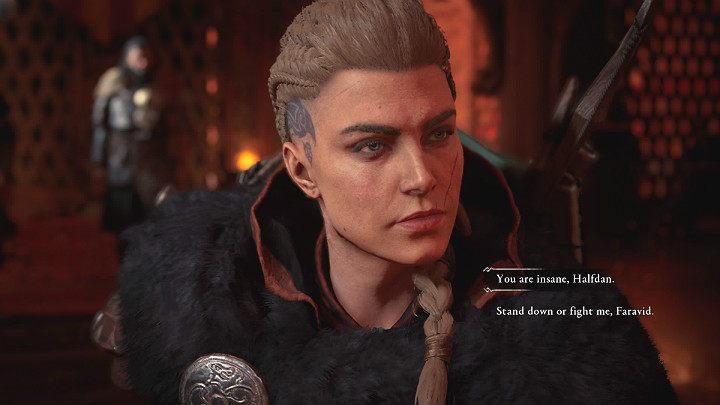 W czasie ceremonii Halfdan zacznie kasłać i wypuści kielich z ręki - Assassins Creed Valhalla: Krew i powinność/Of Blood and Bonds - solucja - Assassins Creed Valhalla - poradnik do gry