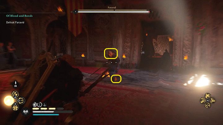 W trakcie pojedynku warto trafić w dwa czułe punkty przeciwnika: głowa oraz prawa stopa - Assassins Creed Valhalla: Krew i powinność/Of Blood and Bonds - solucja - Assassins Creed Valhalla - poradnik do gry