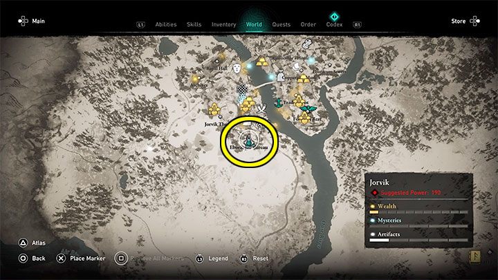 W celu odnalezienia tego biura / kryjówki Ukrytych musisz odwiedzić miasto Jorvik - Assassins Creed Valhalla: Jorvik - Eboracum Assassin Bureau - Assassins Creed Valhalla - poradnik do gry