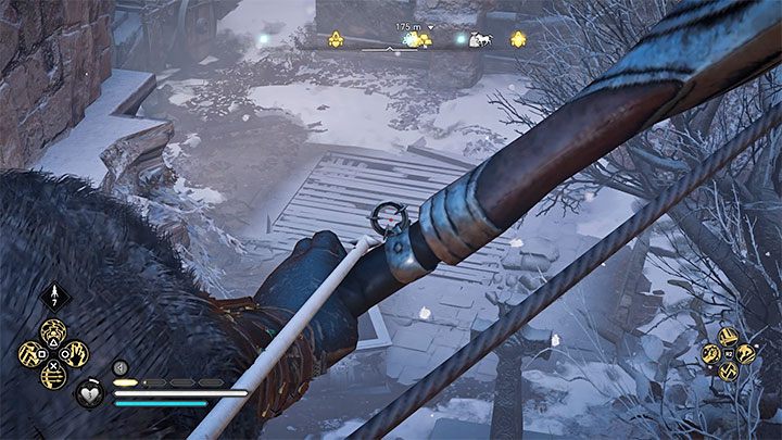 Zbadaj cmentarz, a odkryjesz, że deski przykrywają znajdujący się tu otwór - Assassins Creed Valhalla: Jorvik - Eboracum Assassin Bureau - Assassins Creed Valhalla - poradnik do gry