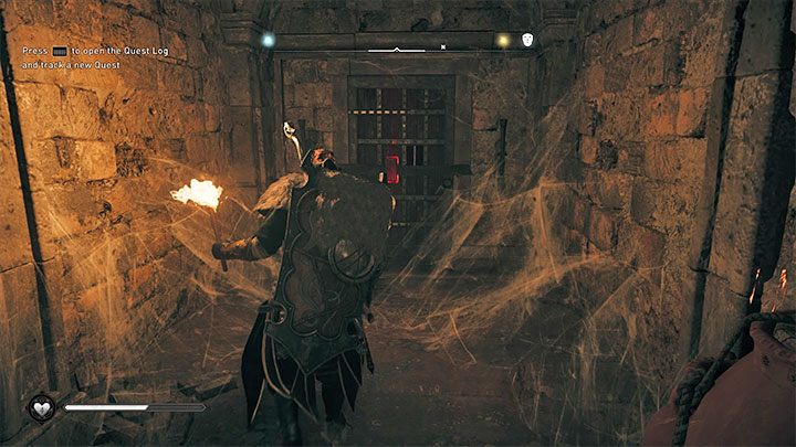 W głównym pomieszczeniu kryjówki jest też alternatywne wyjście z lochu - Assassins Creed Valhalla: Glowecestrescire - Temple of Ceres Assassin Bureau - Assassins Creed Valhalla - poradnik do gry