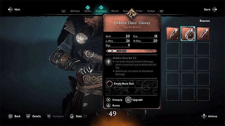 Najważniejszy skarb czeka na ciebie w głównym pomieszczeniu opuszczonej kryjówki - to skrzynia z rękawicami Ukrytych (Hidden Ones Gloves) - Assassins Creed Valhalla: Ledecestre - Ratae Assassin Bureau - Assassins Creed Valhalla - poradnik do gry