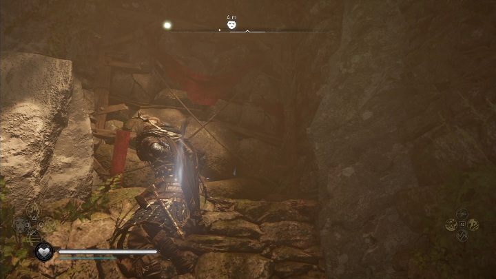 Aby dostać się do Artefaktu musicie zniszczyć zagruzowane przejście - AC Valhalla Gniew Druidów: Artefakt Ui Neilla - Meath, sekrety, lokacje - Assassins Creed Valhalla - poradnik do gry