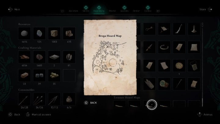 Schemat znajdziecie w południowej części Irlandii, w regionie Meath - AC Valhalla Gniew Druidów: Mapa ukrycia skarbu - Meath, sekrety, lokacje - Assassins Creed Valhalla - poradnik do gry