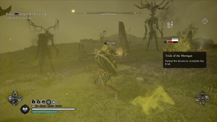 Aby ukończyć tę aktywność poboczną musicie zabić przeciwników - AC Valhalla Gniew Druidów: Próby Morgany - Meath, sekrety, lokacje - Assassins Creed Valhalla - poradnik do gry