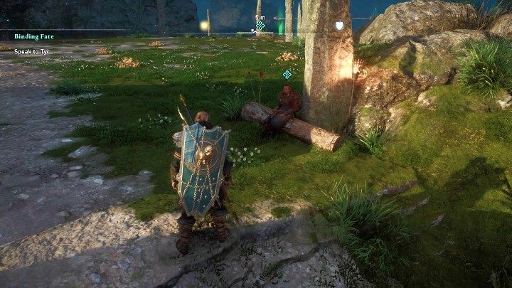Udaj się na wyspę Lyngvi (Lyngvi Island), by pomówić z Tyrem - Assassins Creed Valhalla: Okowy losu/Binding Fate - solucja, opis przejścia - Assassins Creed Valhalla - poradnik do gry