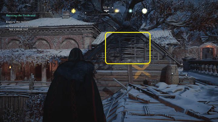 Wejście do domu jest oczywiście zabarykadowane - Assassins Creed Valhalla: Podpalenie Żagwi/Burning the Firebrand - solucja - Assassins Creed Valhalla - poradnik do gry