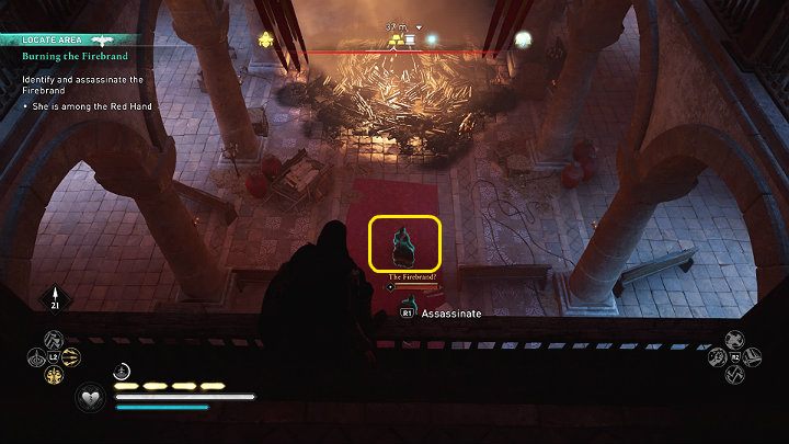 Przeorysza jest Żagwią i zabije każdego, kto stanie jej na drodze - Assassins Creed Valhalla: Podpalenie Żagwi/Burning the Firebrand - solucja - Assassins Creed Valhalla - poradnik do gry