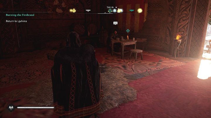 Wróć do Ljufviny i powiedz jej, jaką rolę odegrała w tym wszystkim przeorysza Ingeborga, znana także jako Żagiew - Assassins Creed Valhalla: Podpalenie Żagwi/Burning the Firebrand - solucja - Assassins Creed Valhalla - poradnik do gry