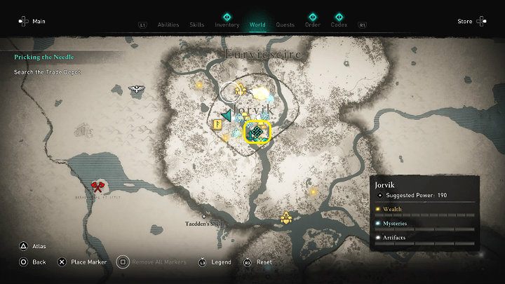 1 - Assassins Creed Valhalla: Nawlec Igłę/Prickling the Needle - solucja - Assassins Creed Valhalla - poradnik do gry