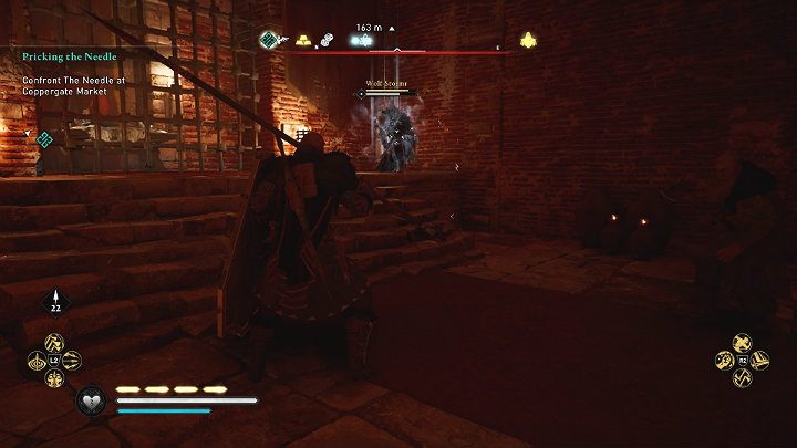 Igła wyjdzie bocznymi drzwiami i zostawi Cię w towarzystwie swoich elitarnych ludzi - Assassins Creed Valhalla: Nawlec Igłę/Prickling the Needle - solucja - Assassins Creed Valhalla - poradnik do gry