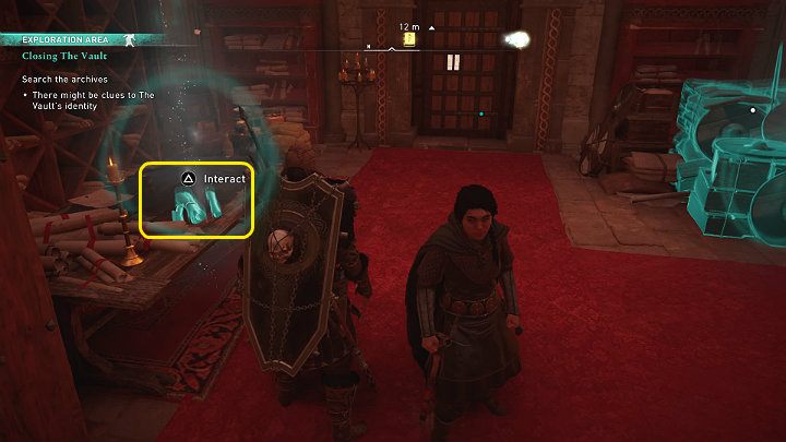 W archiwum znajdziesz kilka zwojów - Assassins Creed Valhalla: Skarbnik w opałach/Closing the Vault - solucja - Assassins Creed Valhalla - poradnik do gry