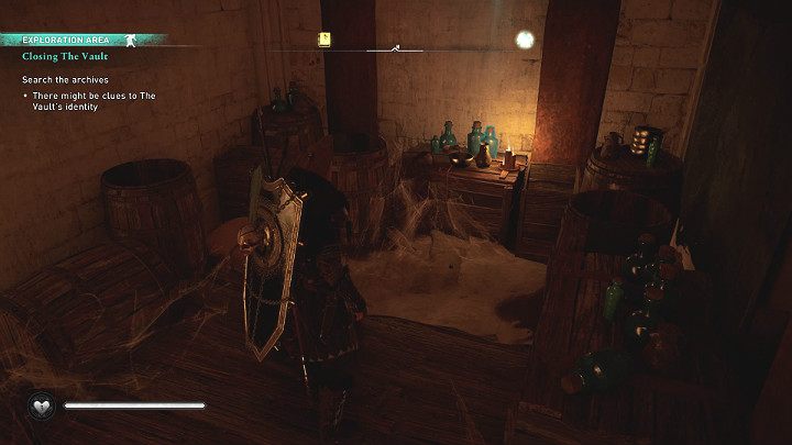 Rozbij deski blokujące wejście do ukrytego pomieszczenia i zbadaj je - Assassins Creed Valhalla: Skarbnik w opałach/Closing the Vault - solucja - Assassins Creed Valhalla - poradnik do gry