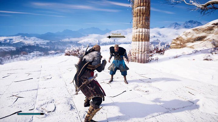 Pokonaj wojownika w walce na pięści, a następnie pomów z nim, by ukończyć to zadanie - Assassins Creed Valhalla: Boski królik/Dellingr Rabbit - solucja, opis przejścia - Assassins Creed Valhalla - poradnik do gry