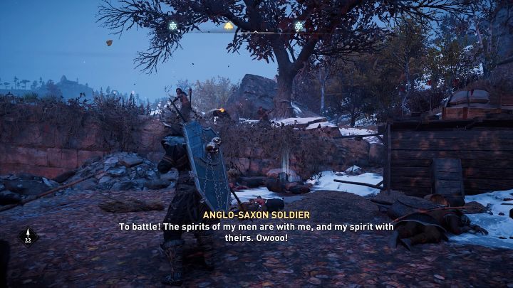 Po chwili dookoła zaroi się od wojowników Piktów - Assassins Creed Valhalla: Serdeczne zaproszenie/A Cordial Invitation - solucja - Assassins Creed Valhalla - poradnik do gry