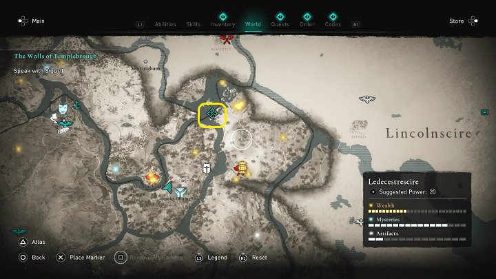 Gdy tylko zbliżysz się do małego obozu w pobliżu Templebrough będziesz świadkiem scenki w której Ubba przepytuje schwytanych jeńców - Assassins Creed Valhalla: Mury Templebrough - solucja, opis przejścia - Assassins Creed Valhalla - poradnik do gry