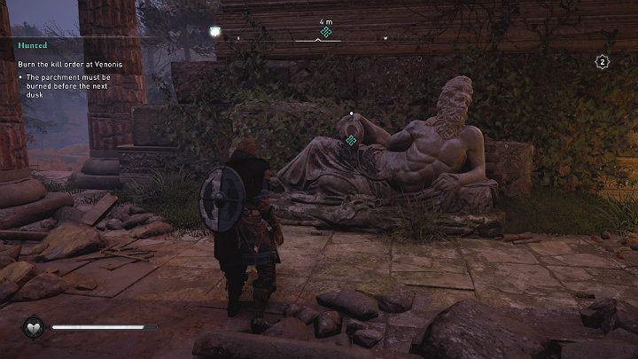 Podejdź do notatki, a następnie przeczytaj ją, by zniszczyć dokument - Assassins Creed Valhalla: Ścigany/Hunted - solucja, opis przejścia - Assassins Creed Valhalla - poradnik do gry