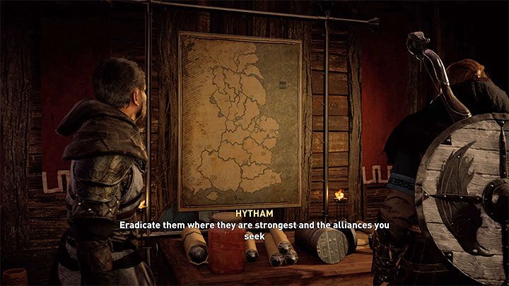 Od asasyna Hythama dowiesz się, że Zakon Starożytnych rozprzestrzenił się po całej Anglii i że konieczne będzie zwalczanie jego działalności poprzez eliminowanie członków tego ugrupowania - Assassins Creed Valhalla: Zakon Starożytnych - podstawowe informacje - Assassins Creed Valhalla - poradnik do gry