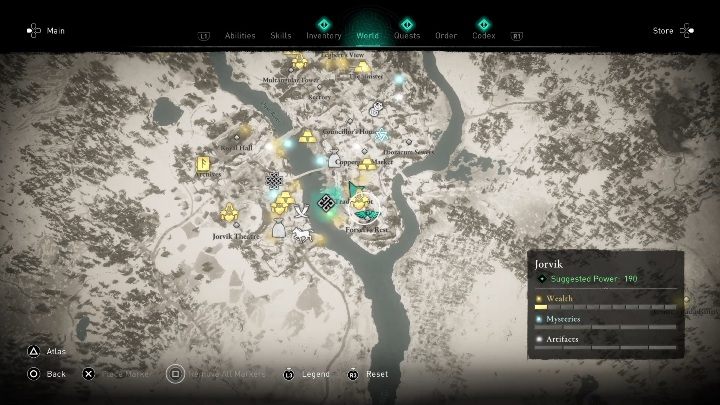 Tę skrzynie znajdziesz w południowej części Jorviku - Assassins Creed Valhalla: Wyposażenie - Jorvik, sekrety, lokacje - Assassins Creed Valhalla - poradnik do gry