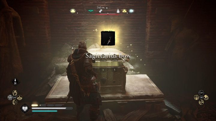 Gdy wejdziesz do nowego pomieszczenia od razu zobaczysz skrzynie - Assassins Creed Valhalla: Wyposażenie - Jorvik, sekrety, lokacje - Assassins Creed Valhalla - poradnik do gry