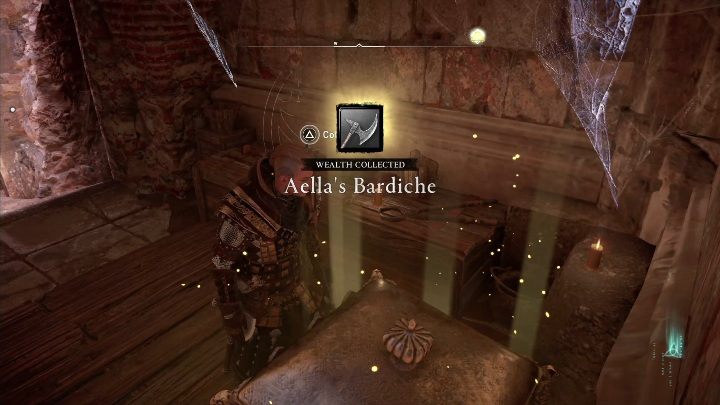 Twoim kolejnym zadaniem jest zniszczenie rzeczy wokół półki, a następnie przesunięcie jej - Assassins Creed Valhalla: Wyposażenie - Jorvik, sekrety, lokacje - Assassins Creed Valhalla - poradnik do gry