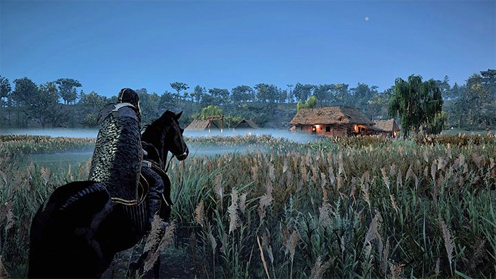 W ramach zaliczania nowego questu The Poor Fellow Soldier musisz odwiedzić wioskę Aethelnay znajdującą się na zachodnim krańcu regionu Hamtunscire - Assassins Creed Valhalla: Wielki Mistrz Zakonu - Ojciec (spojler) - Assassins Creed Valhalla - poradnik do gry