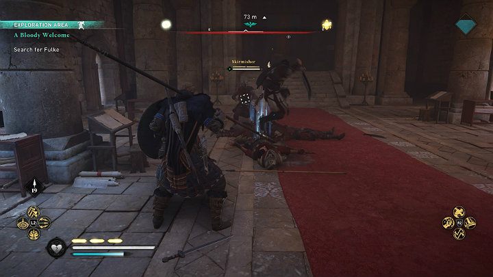 W środku stacjonuje sporo strażników wraz z kilkoma elitarnymi jednostkami na czele - Assassins Creed Valhalla: Krwawe powitanie/A Bloody Welcome - solucja - Assassins Creed Valhalla - poradnik do gry