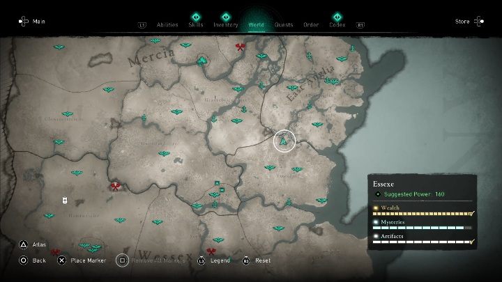 Muchomory znajdziesz na północnej części mapy - Assassins Creed Valhalla: Muchomor - Essexe, sekrety, lokacje - Assassins Creed Valhalla - poradnik do gry