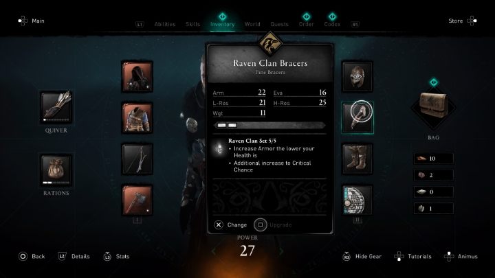 Ważną kwestią są zestawy przedmiotów - Assassins Creed Valhalla: Ekwipunek - Assassins Creed Valhalla - poradnik do gry