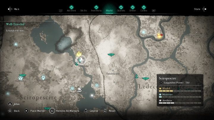 Lokacja: Kartkę znajdziesz w Oquatford - Assassins Creed Valhalla: Karta niesiona wiatrem - Sciropescire, sekrety - Assassins Creed Valhalla - poradnik do gry