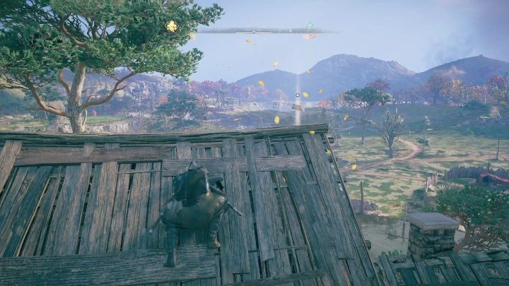 Koniec: Kartka zatrzyma się na małym domku niedaleko startu - Assassins Creed Valhalla: Karta niesiona wiatrem - Sciropescire, sekrety - Assassins Creed Valhalla - poradnik do gry