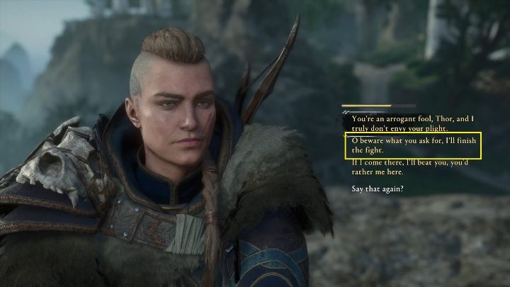 Wasza zabawa trwa trzy rundy - Assassins Creed Valhalla: Pyskówka - Asgard, sekrety, lokacje - Assassins Creed Valhalla - poradnik do gry