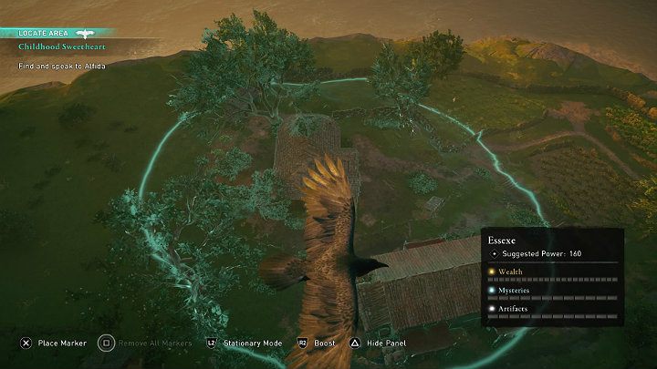 Z tego co wiadomo, kobieta przebywa w mieście Maeldun i powinieneś znaleźć ją w ostatnim domu na klifie - Assassins Creed Valhalla: Młodzieńcza miłość/Childhood Sweetheart - solucja - Assassins Creed Valhalla - poradnik do gry