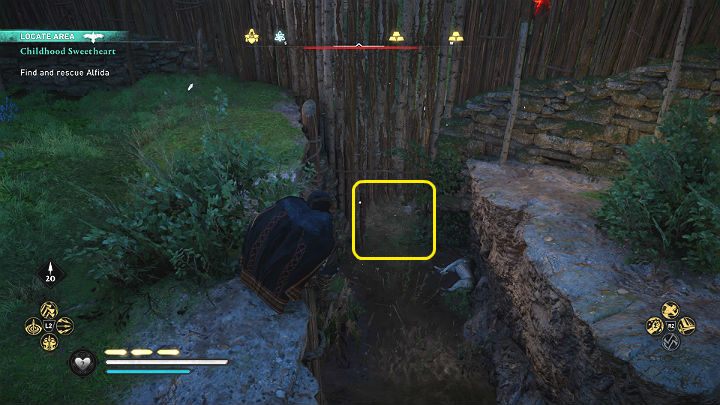 Brentwood jest bardzo dobrze chronione, a więzienie znajduje się na samym środku osady - Assassins Creed Valhalla: Młodzieńcza miłość/Childhood Sweetheart - solucja - Assassins Creed Valhalla - poradnik do gry