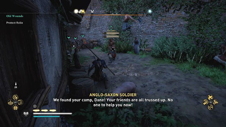 Na zewnątrz czeka Cię walka z całym oddziałem strażników, a wśród nich znajdzie się kilka elitarnych jednostek - Assassins Creed Valhalla: Dawne rany (Old Wounds) - solucja, opis przejścia - Assassins Creed Valhalla - poradnik do gry