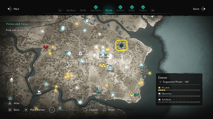 1 - Assassins Creed Valhalla: Zwroty akcji/Twists and Turns - solucja - Assassins Creed Valhalla - poradnik do gry