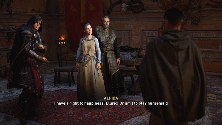 Na miejscu dojdzie do kłótni z udziałem Elurica - Assassins Creed Valhalla: Zwroty akcji/Twists and Turns - solucja - Assassins Creed Valhalla - poradnik do gry
