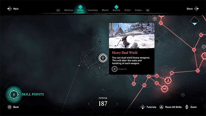 Umiejętność znajdziesz w lewej górnej części drzewka umiejętności - Assassins Creed Valhalla: Które główne umiejętności są najlepsze? - Assassins Creed Valhalla - poradnik do gry