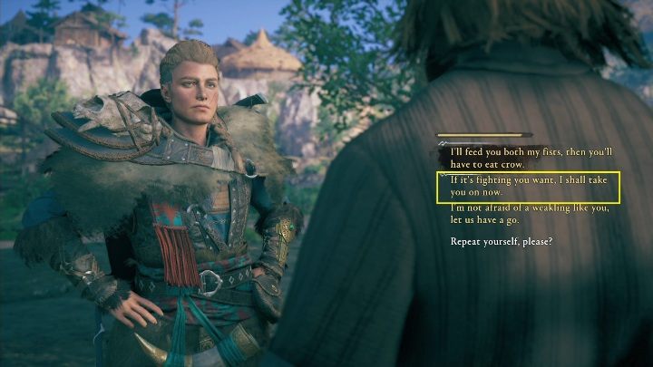 Decydujące starcie, czyli ostatnia odpowiedz - Assassins Creed Valhalla: Pyskówka - Sciropescire, sekrety, lokacje - Assassins Creed Valhalla - poradnik do gry