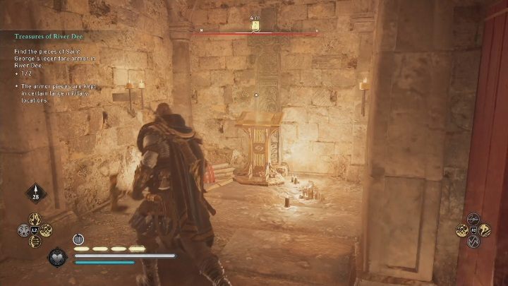 Aby dostać się do tej uczonej księgi musisz wśliznąć się w dziurę w murze - Assassins Creed Valhalla: Uczone księgi - lista wszystkich, Rzeczne Najazdy - Assassins Creed Valhalla - poradnik do gry