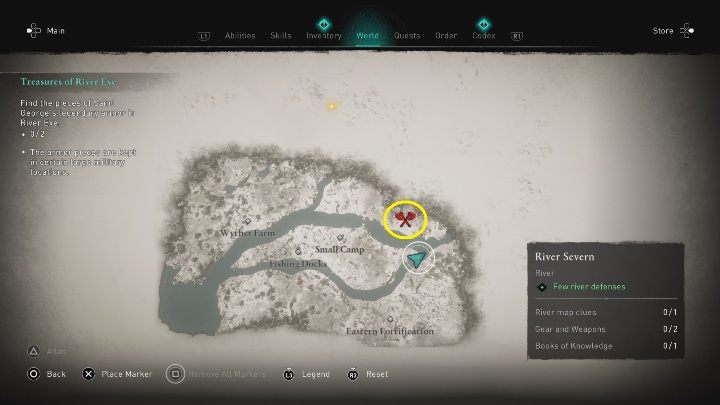 Obóz: Obóz na wyspie (Island Camp) - Assassins Creed Valhalla: Zestaw Świętego Jerzego - lista, Rzeczne Najazdy - Assassins Creed Valhalla - poradnik do gry