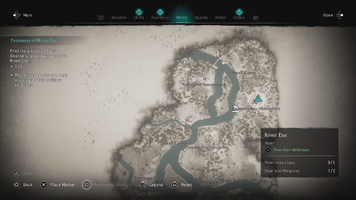 Obóz: Klasztor Escanceaster (Escanceaster Monastery) - Assassins Creed Valhalla: Dziedzictwa Świętego Jerzego - solucja, opis przejścia - Assassins Creed Valhalla - poradnik do gry