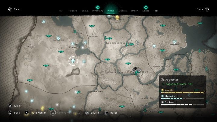 Muchomory znajdziesz idąc na zachód od punktu synchronizacji - Assassins Creed Valhalla: Muchomor - Sciropescire, sekrety, lokacje - Assassins Creed Valhalla - poradnik do gry