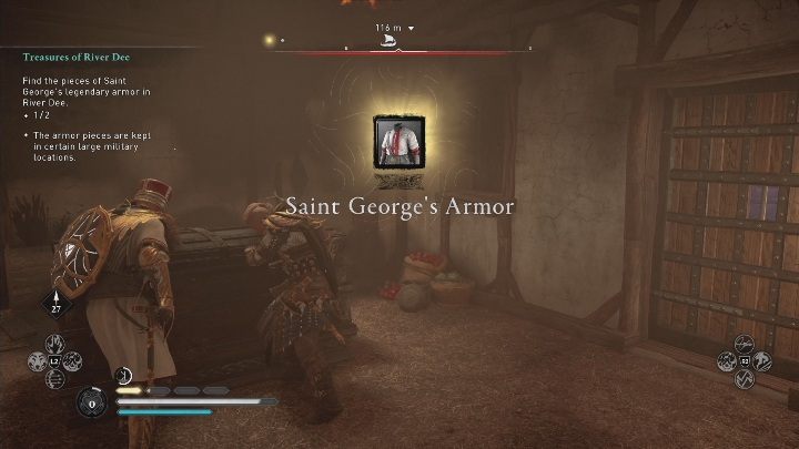 Zbroje Świętego Jerzego możesz znaleźć w jednej ze skrzyni w Klasztorze Cliffside - Assassins Creed Valhalla: Skarby rzeczki Dee - solucja, Rzeczne Najazdy - Assassins Creed Valhalla - poradnik do gry