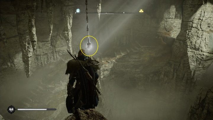 Klucz zdolności jest dość łatwy do zdobycia, musisz po prostu skakać po kamieniach, aż dotrzesz do największej przepaści - Assassins Creed Valhalla: Skarby Brytanii - Cent, sekrety, lokacje - Assassins Creed Valhalla - poradnik do gry