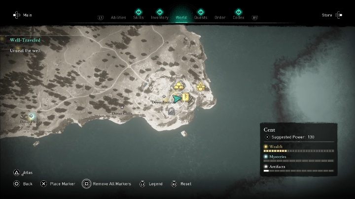 Tę skrzynie znajdziesz w południowo wschodniej części mapy, w obozie wroga - Assassins Creed Valhalla: Wyposażenie - Cent, sekrety, lokacje - Assassins Creed Valhalla - poradnik do gry